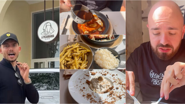 YouTuber gastronómico foi ao restaurante mais polémico de Portugal (antes de fechar)