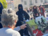 idosa confronta manifestantes e manda-os trabalhar