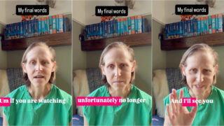 última mensagem de influencer torna-se viral